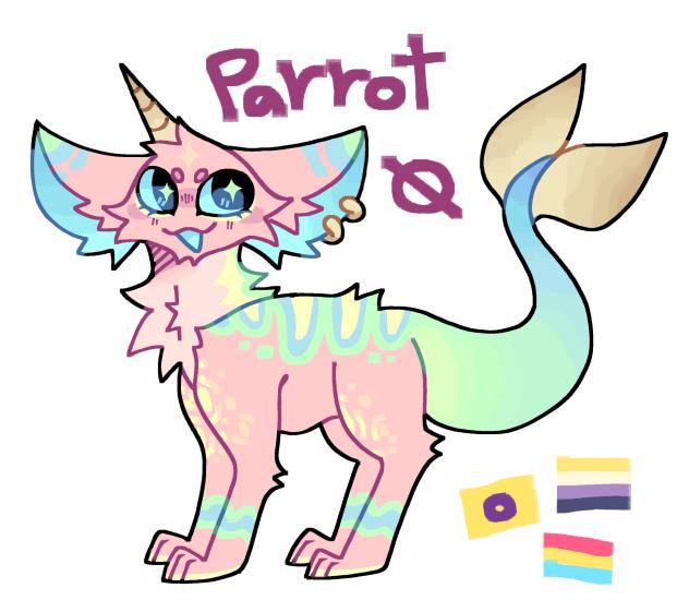 parrot my oc (new design)