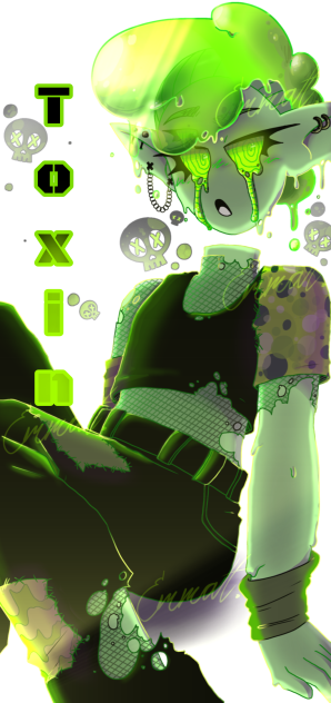 Monster high OC redesign- Toxin