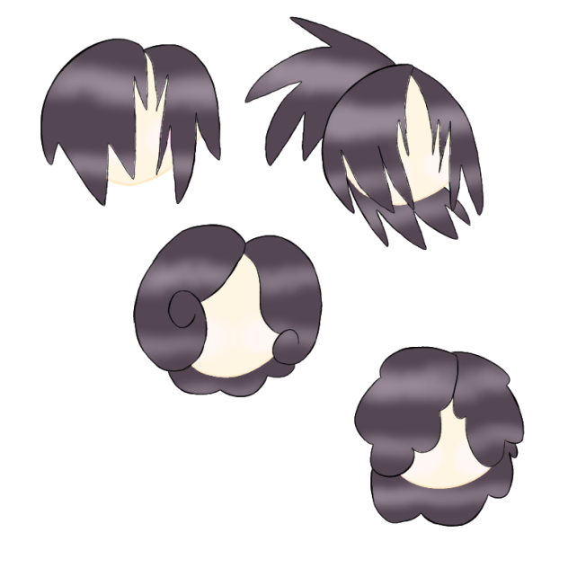 how i draw hair