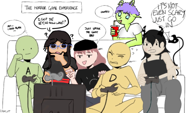 the horror game experience collab