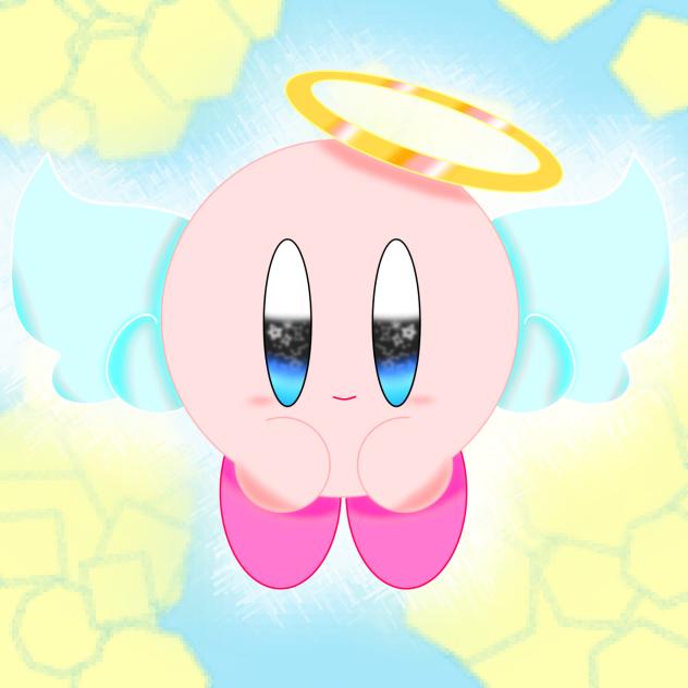 ‪°ʚ✞ɞ°‬エンジェルカービィ⋆⸜♱⸝‍⋆