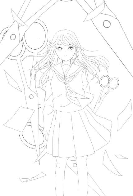 線画３
