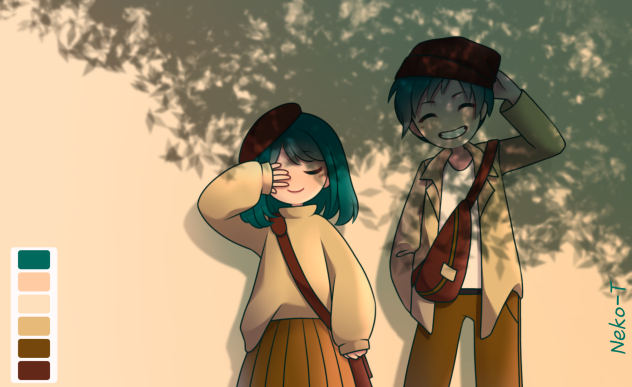 Couple-speedpaint-ibis drawing