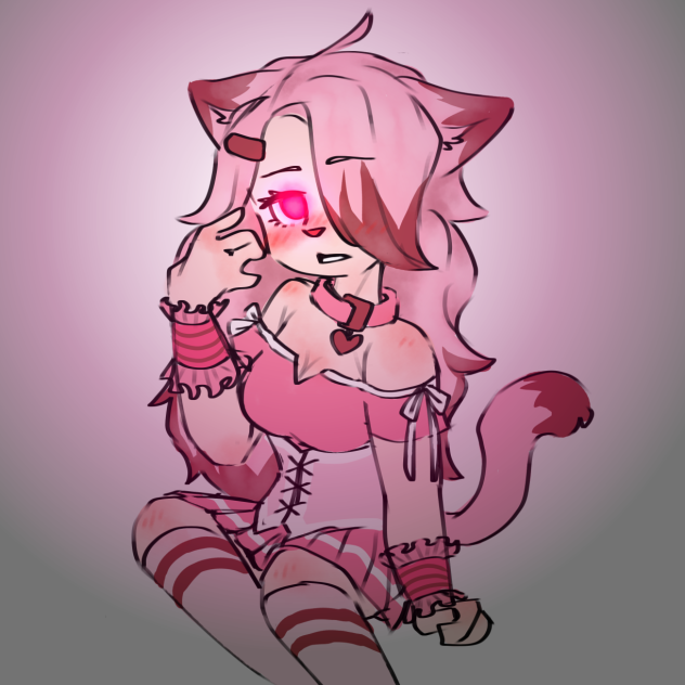 Succubus catgirl oc redesign
