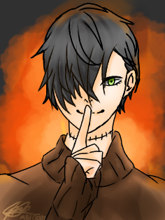 on fire - ibisPaint