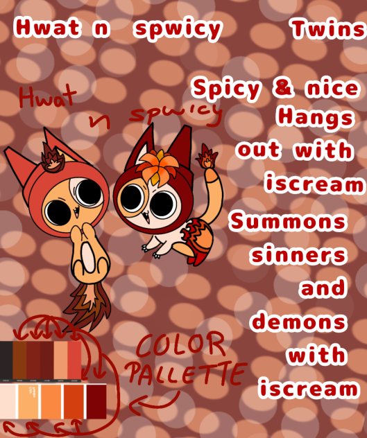 my chikin nuggit oc's!!