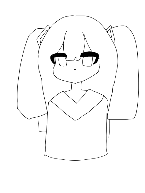 久しぶりに普通に描きました色はめんどかった塗ってくれると嬉しいです！！