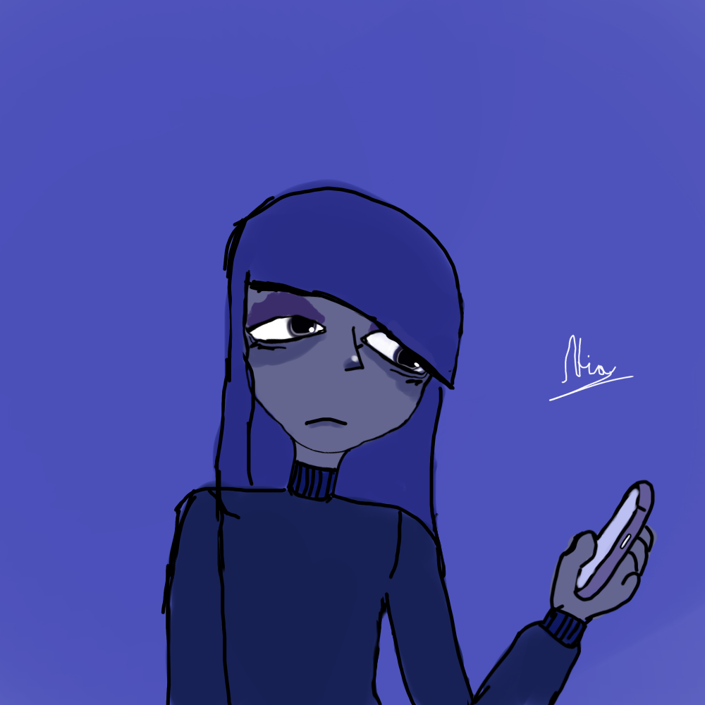 Ennui from inside out - ibisPaint