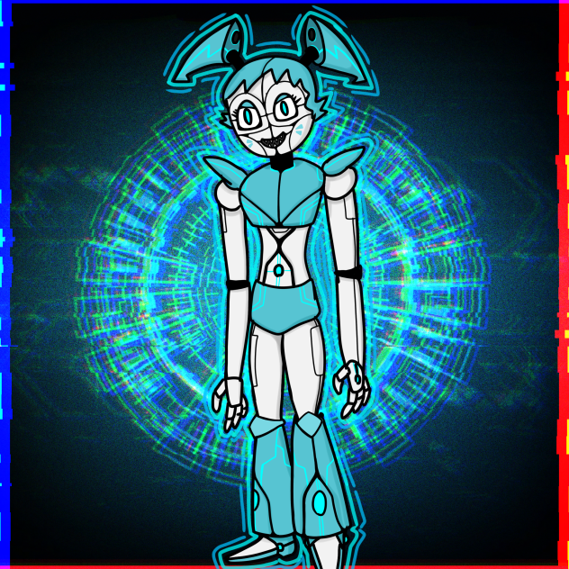 Jenny wakeman as an fnaf animatronic