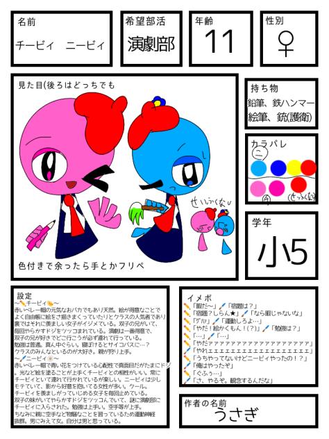 毎回なんで我ら…？(by チービィとニービィ)