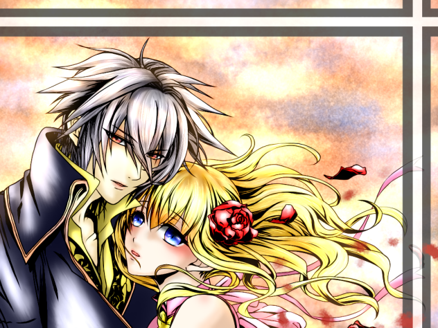 【線画】恋人【拝借】