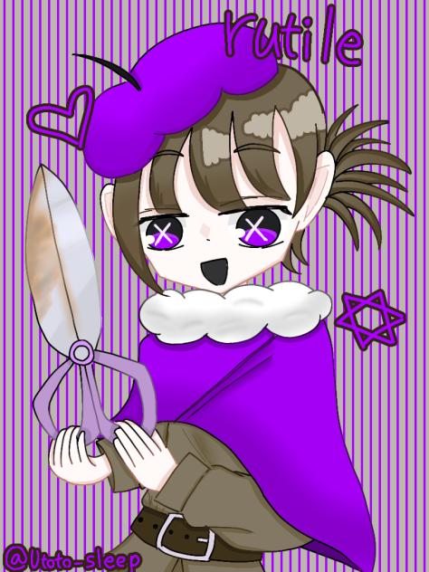 C様のリクエストアート！【ルチル、擬人化】