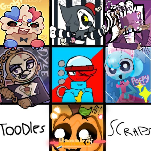 dandy world collab! (i did goob)
