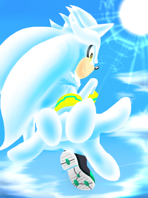 シルバー ザ ヘッジホッグ Ibispaint