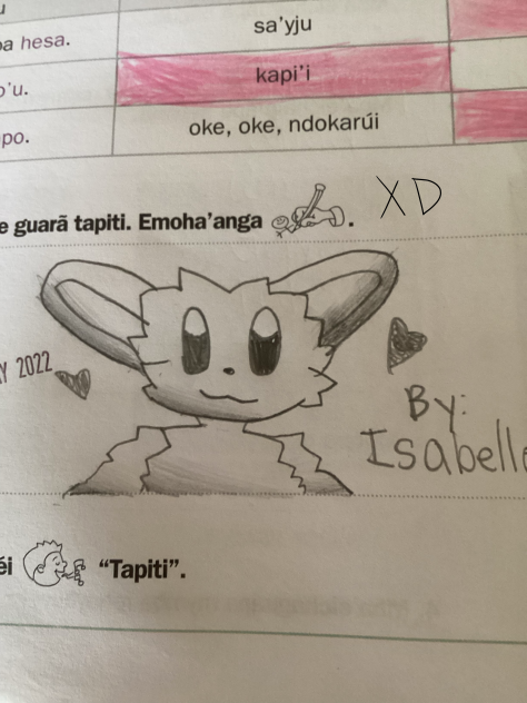 dibujo q ise en la eskuela