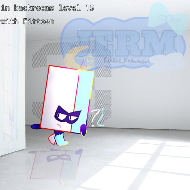 in backrooms level 15 with Fifteen