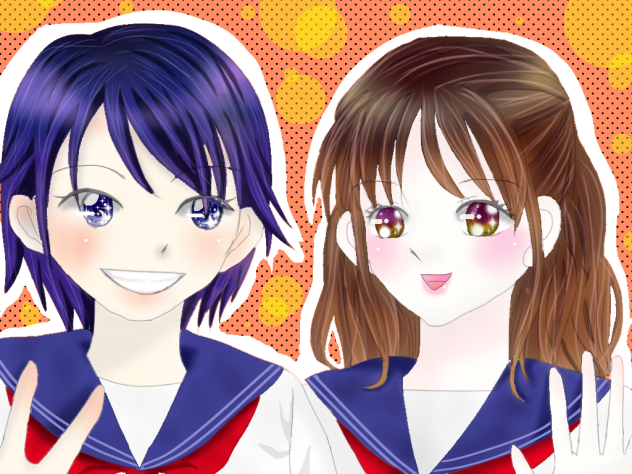女の子-ボーイッシュ&ガーリー