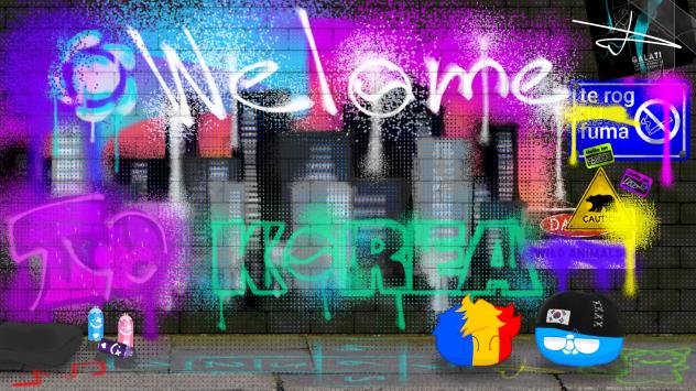 Grafitti_Welcome to Korea