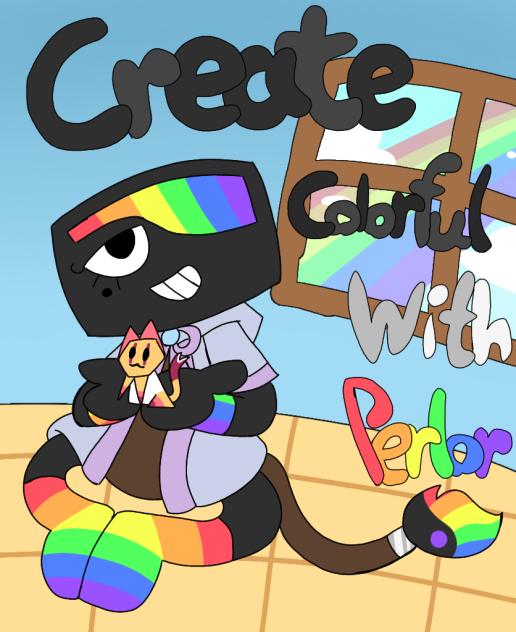 Poster (Create Colorful with Penlor)