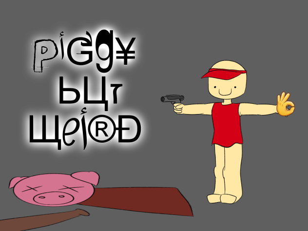 Piggy but weird fanart