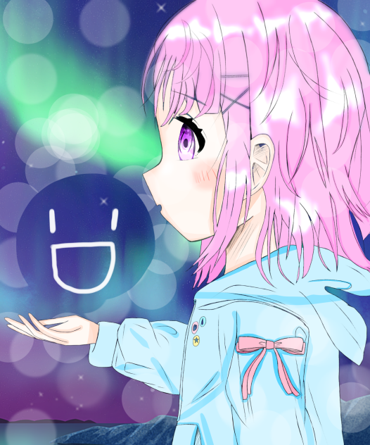 オオロラの中で、、、