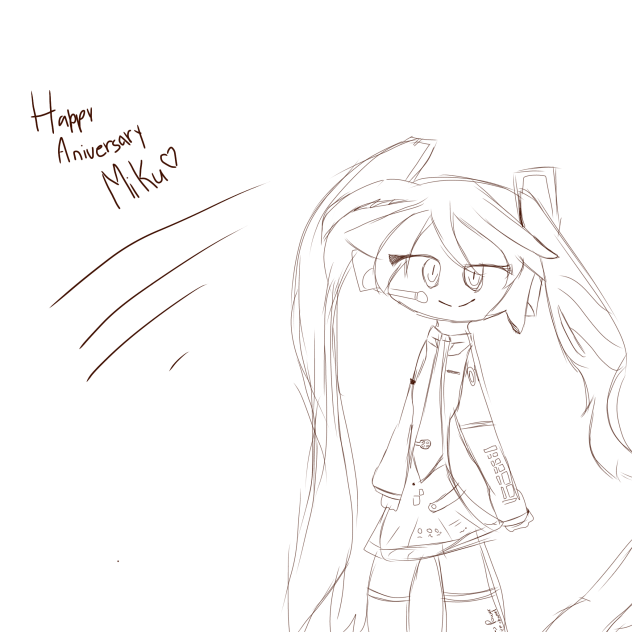 Happy Aniversary Miku