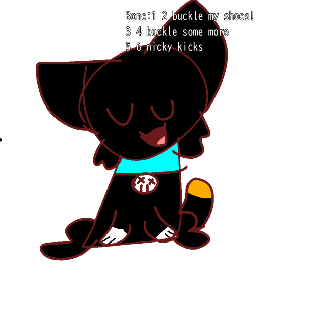 ''Buckle my shoes''
