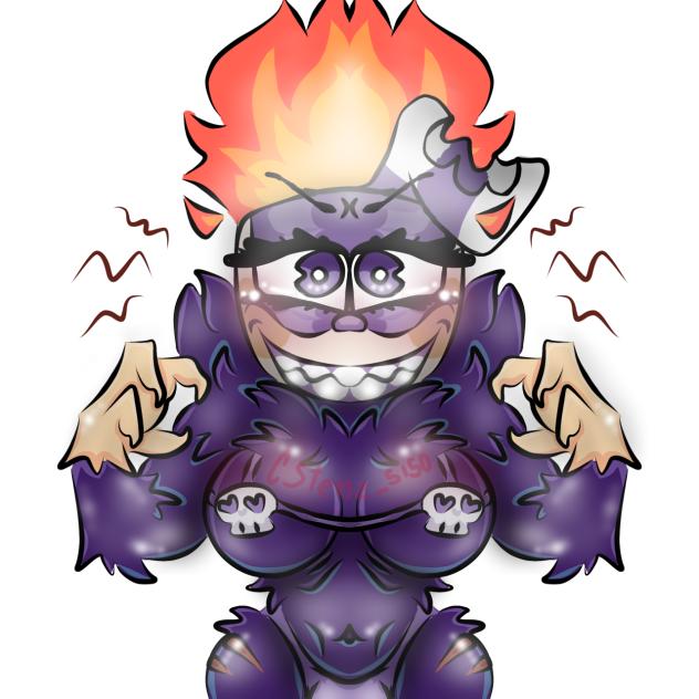 Evil cuphead (boob version!!11!!)