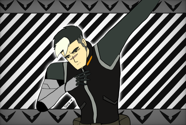 Shiro Dabbing (Voltron) - ibisPaint