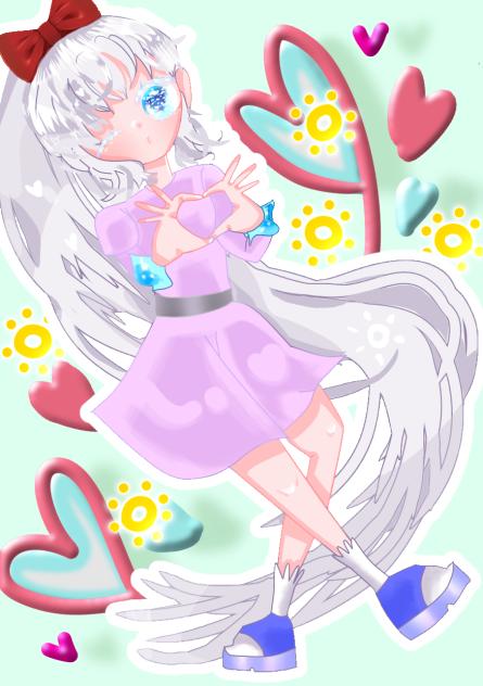 キラキラ✖️ハート♡