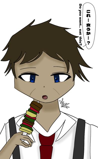 「一緒に食おうか....」
