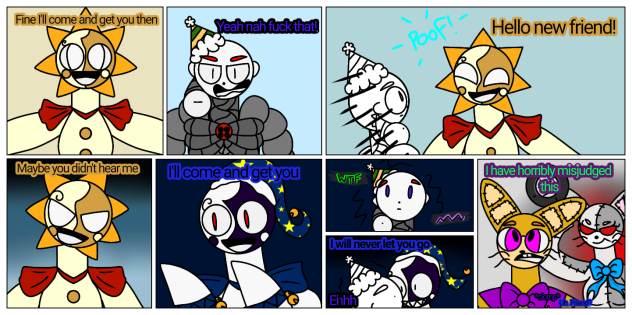 If Ennard met Sun and Moon p3