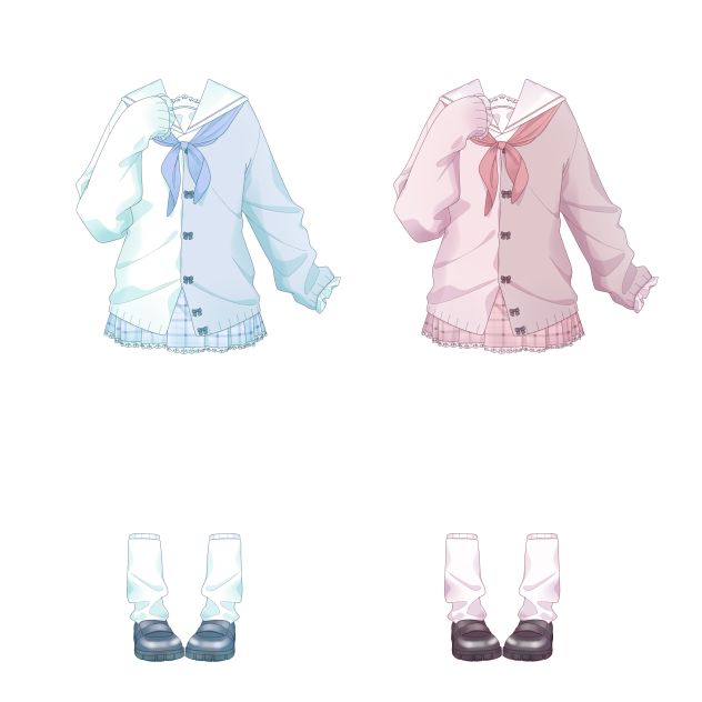 PINK ＆ BLUE