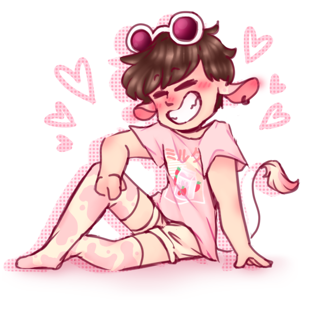 Strawberry cow Gogy