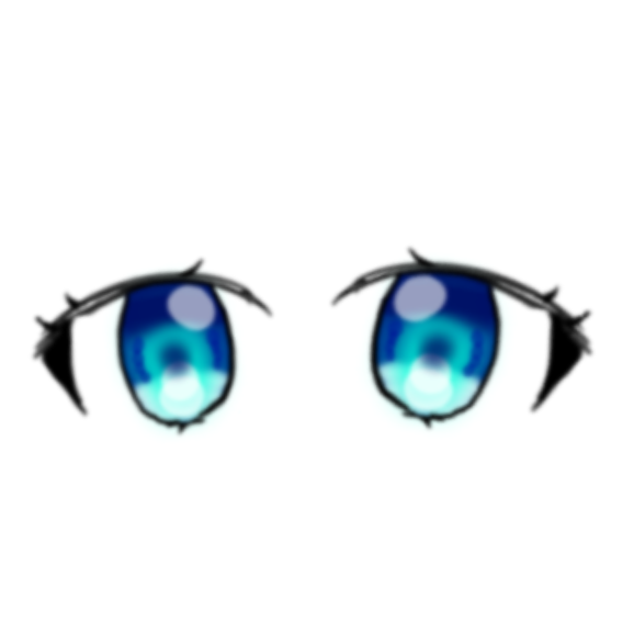 How to draw an anime eye #2