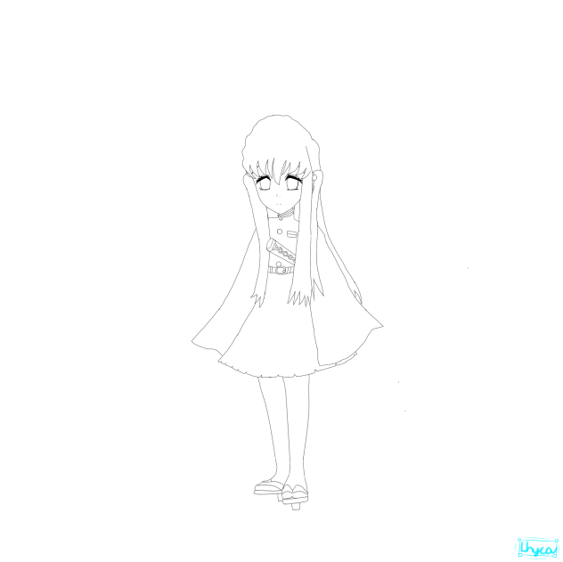 Muichiro Tokito as a girl