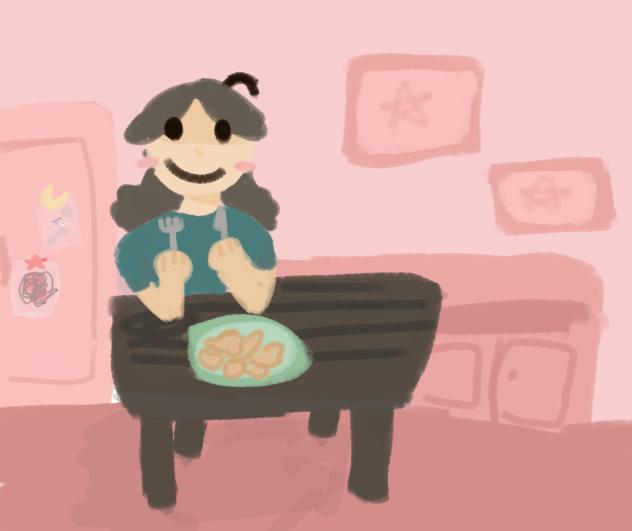 dino nugget time!!!!!