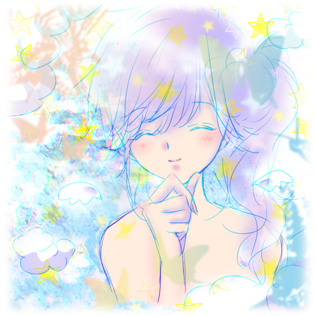 女28 はぴばイラスト