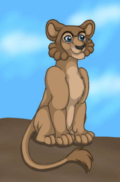 Teen Kitty Lion King style