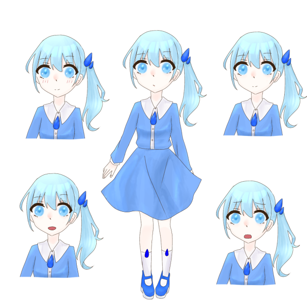 桜の立ち絵　制作！