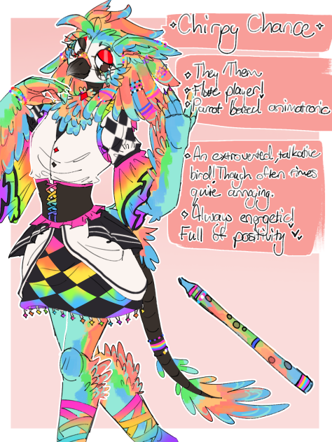 Chirpy Chance !!🦜♦️🪈
