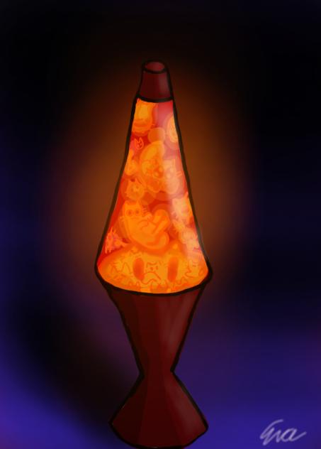 Lava Lamp (with cats)