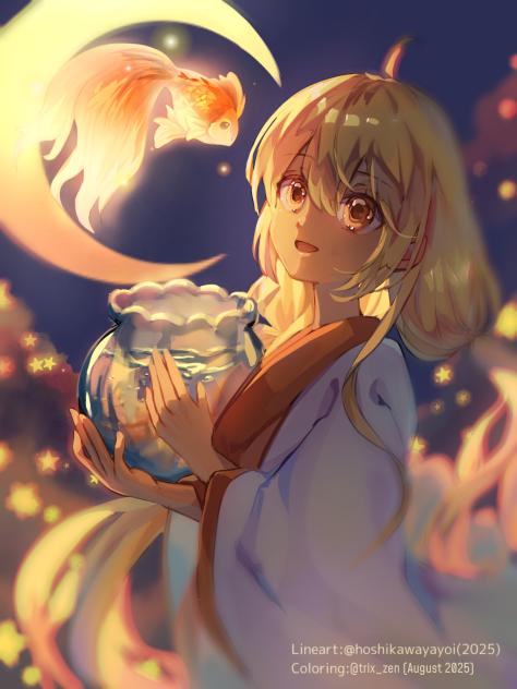 🌙 Collab with hoshikawayayoi ⭐