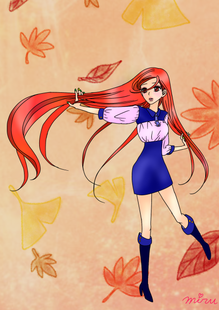AUTUMN red