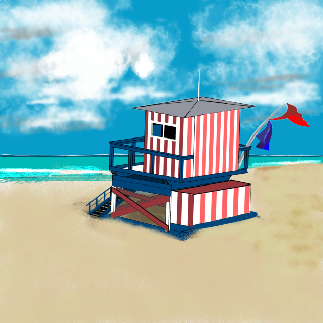 MIAMI BEACH - ibisPaint