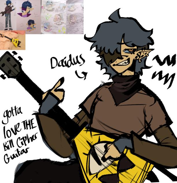SAW A BILL CIPHER GUIATR I HAD TO