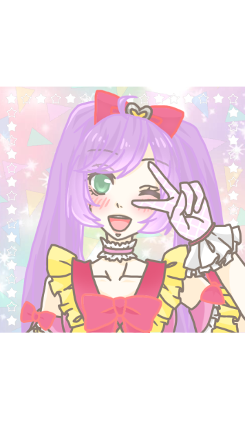 プリパラ らぁら( 自垢アイコン用 )
