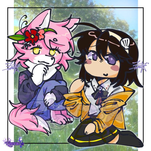 Sapphire and Evelyn ❤❤❤