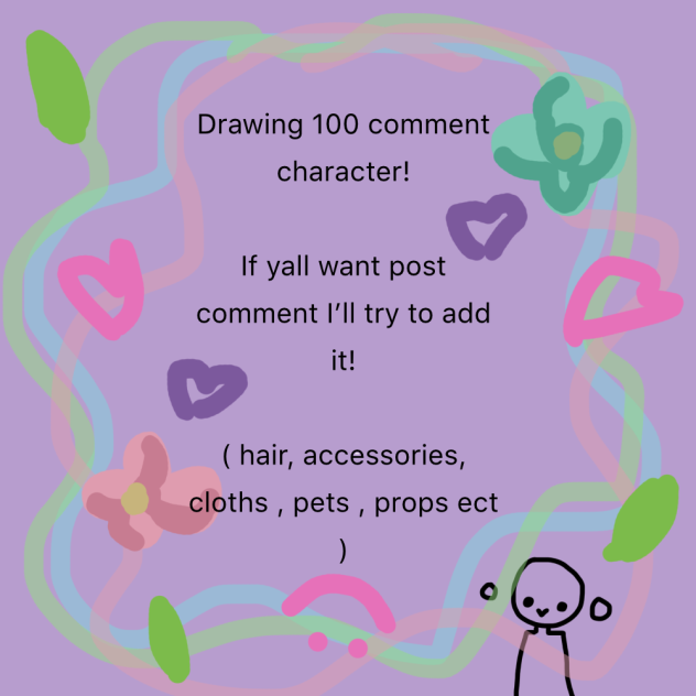 100 comment character challenge!!!
