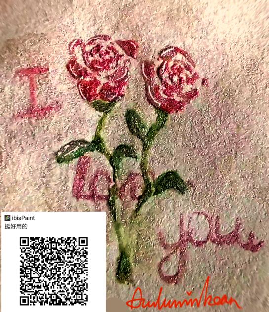 🌹藏在书里的两朵春天，我将一朵分享与你🌹